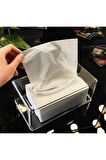 2'li Set Clear Peçete Organizeri