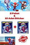 Panini Çıkartma Spidey ve İnanılmaz Arkadaşları - 2 Paket & 10 Adet Sticker