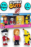 Stumble Guys 4'lü Aksiyon Figür Set - Ms Stumble She