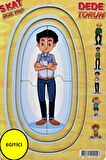 Kat Kat Dede Torun Puzzle 5 Kat (Ahşap Yap Boz) Oyuncak