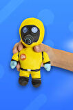 Stumble Guys Hazmat Peluş 17 Cm