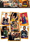Panini 2024-25 Turkish Airlines Euroleague Sticker 20 Paket  (100 Adet Sticker)