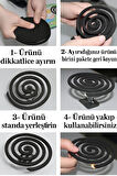 10’lu Doğal Esansı Sineksavar Set Yavaş Yanan, İç İçe Geçmeli Spiral Tütsü – Etkili Koruma Dış Mekan