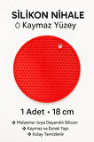 2'li Kaymaz Tabanlı Isıya Dayanıklı Silikon Nihale – 18 cm