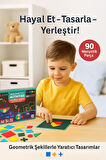 Magnetik Yapboz Dünyası – 90 Maynetik Parça + 42 Kart