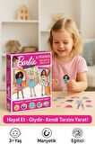 Manyetik Moda Kutusu Kıyafet Giydirme Magnet Kostümler, Eğitici Puzzle