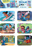 2 Paket Panini Stitch Süper ScrapBook Çıkartma 10 Adet Sticker