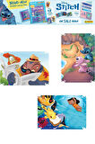 2 Paket Panini Stitch Süper ScrapBook Çıkartma 10 Adet Sticker