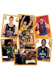 Promo Pack 2025-26 Turkish Airlines EuroLeague Panini Official Sticker 1 Kutu (36 Paket-180 adet)