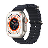 Hello Watch 3 Plus Amoled 3 Kordon Ultra 49mm Watch 9 Şarj Pusula 4gb Akıllı Saat