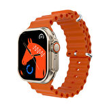 Hello Watch 3 Plus Amoled 3 Kordon Ultra 49mm Watch 9 Şarj Pusula 4gb Akıllı Saat