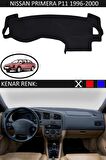 Opel Astra F 1991-1997 İçin Uygun Torpido Koruma Halısı Siyah Kenar Renk Siyah