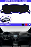 Opel Astra G 1998-2008 İçin Uygun Torpido Koruma Halısı Siyah Kenar Renk Mavi