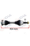 Komple Aks Sol Palıo-albea 1.3 Mtj 03-07 454mm