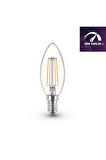 4W E14 Filament LED Ampul - Dim Edilebilir – DBC3 10LU