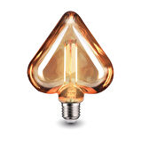 Orbus Kalp Filament Led Ampul Amber E27 360Lm