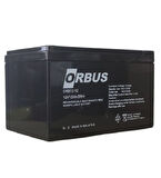 ORBUS 4'LÜ PAKET 12Volt 12 AMPER AGM AKÜ EBATLAR: 150x97x95mm