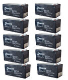 ORBUS 12V 7Ah AMPER AGM JEL ORBUS AKÜ  10'LU Paket