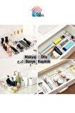 6 adet Organizer Seti Modüler Düzenleyici 2 Kepçelik 4 Kaşıklık Boyutu Set