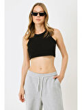 ORANGE Miss Mini Crop Kadın Spor Atlet 