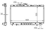 Oris BTO055016 Radyatör Brazing Mt 325X668X16 Carina 2.0I 83-64712 1640074060