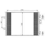 Oris CRN357016 Klima Radyatörü Clio II 1.5 DCI 01-08 (550x380x16) 7700436062