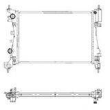 Oris MOP370023 Motor Radyatörü Punto Grande Punto Corsa D 1.2 1.3 1300279