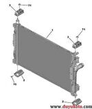 Oris MPE549023 Motor Su Radyatörü 308 RCZ EP6CdtÖlçü (613x414.3x28) 1330.Z2