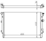 Oris MVW544034 Motor Su Radyatörü Tiguan 12-17 5NO121253NF