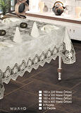 ORKİDE HOME COLLECTİON Menekşe Masa Örtüsü