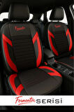 Skoda Favorit (781) 1.3 135 Xlxglx (781) (54 Hp) 1990 UYUMLU FORMENTOR SERİSİ TAM SET TAY TÜYÜ OTO KILIF KIRMIZI