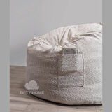 PUF BERJER - relax rahat dinlenme pufu koltuk - armut puf - 3 renk - 105 cm - dolgu dahil