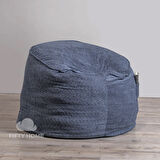 PUF BERJER - relax rahat dinlenme pufu koltuk - armut puf - 3 renk - 105 cm - dolgu dahil