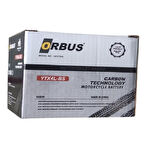 ORBUS 12V 4Ah MOTOSİKLET AKÜ SÜ (113x70x85mm) (YTX4L)