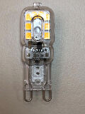 3 ADET OSAKA DİMMER UYUMLU G9 LED  220V 3W  200 LÜMEN 3000KELVİN SARI 