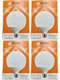 Osaka 15W (100W) 6500K (Beyaz Işık) E27 Duylu G95 Led Glop Ampul (4 Adet)