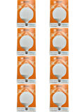 Osaka 15W (100W) 6500K (Beyaz Işık) E27 Duylu G95 Led Glop Ampul (8 Adet)