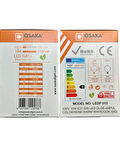 Osaka 15W (100W) 3000K (Günışığı) E27 Duylu G95 Led Glop Ampul (10 Adet)