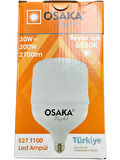 Osaka 30W (200W) 6500K (Beyaz Işık) E27 Duylu Led Torch Ampul