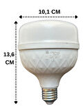 (4 Adet) Osaka 30W (200W) 6500K (Beyaz Işık) E27 Duylu (Kalın Duy) Torch Led Ampul (Yeni Model)