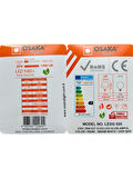 (6 Adet) 20W (120W) 3000K (Sarı Işık) E27 Duylu (Kalın Duy) Glop Led Ampul