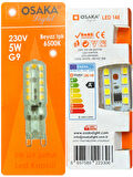 (1 Adet) Osaka 5W 6500K (Beyaz Işık) G9 Duylu Led Kapsül Ampul