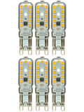 (6 Adet) Osaka 5W 3000K (Sarı Işık) G9 Duylu Led Kapsül Ampul