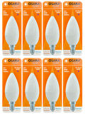 (8 Adet) Osaka 6W (50W) Günışığı (4000K) E14 Duylu (İnce Duy) Led Mum Ampul
