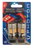 Photon T20 W21W Turuncu Fanlı Exxlusıve 12V 2 li Blister