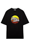 Unisex Oversize T-shirt Rebel Sunset