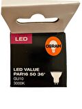 Osram Par16 4.5W (50W) GU10 Duy 3000K Sarı (3 Adet)