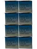 Osram 64623 HLX 100W 12V GY6.35 Duylu EVA Halojen Ampul (8 Adet)