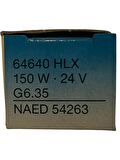 Osram 64640 150W 24V G6.35 Duylu FCS Halojen Ampul (4 Adet)