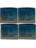 Osram 64633 150W 15V G6.35 Duylu Halojen Ampul (4 Adet)